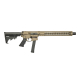 BM-9 Rifle 9mm Forged Receiver 16" Barrel Adjustable Standard Stock 15" U-lok Rail  Mini Can-Cerakote FDE