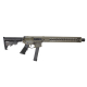 BM-9 Rifle 9mm Forged Receiver 16" Barrel Adjustable Standard Stock 15" U-lok Rail  Mini Can-Cerakote OD Green