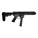 BM-9 Pistol 9mm Forged Receiver  8.5" Barrel SBA3 Tactical Brace 7" U-lok Rail Mini Can 