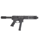 BM-9 Pistol 9mm Forged Receiver  9.5" Barrel Padded Pistol Buffer Tube 8" M-Lok Rail Mini Can 