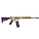 BM-22LR Forged Rifle 16" Barrel Adjustable Standard Stock 10" U-LOK Rail with A2 Flash Hider -Cerakote FDE