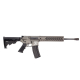 BM-22LR Forged Rifle 16" Barrel Adjustable Standard Stock 10" U-LOK Rail with A2 Flash Hider -Cerakote Tungsten