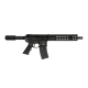 BM-15 Pistol 5.56 Forged Receiver 10.5" Barrel Padded Pistol Buffer Tube 10"U-lok Rail A2 Flash Hider 
