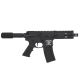 BM-15 Pistol 5.56 Forged Receiver  5" Padded Pistol Buffer Tube 5" M-Lok Rail A2 Flash Hider 