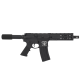 BM-300 Pistol 300 Blackout Forged Receiver  7.5" Barrel Padded Pistol Buffer Tube 7" M-Lok Rail A2 Flash Hider 