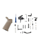 5.56 LPK with MOE Magpul Grip in FDE and 3.5LB Brigade Flat Shoe Trigger