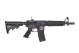 BM-M4 5.56 Forged Receiver, Cerakote Armor Black, 10.5" Barrel Adjustable Stock, A2 pistol grip, and flip-up rear sights, Delta ring with A-post, A2 Flash Hider