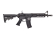 BM-M4 5.56 Forged Receiver, Cerakote Armor Black, 10.5" Barrel Adjustable Stock, A2 pistol grip, and flip-up rear sights, and A-post 7.25" M-lok Rail, A2 Flash Hider