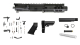 Brigade BM-9 AR9 PCC 9mm Complete Upper Build Kit- Forged AR Receiver 6.5" Barrel 5" U-lok Rail SBA3 Brace and LPK