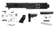 Brigade BM-9 AR9 PCC 9mm Complete Upper Build Kit- Forged AR Receiver 8.5" Barrel 7" U-lok Rail SBA3 Brace and LPK