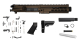 Completed upper in 9mm 7.5" Barrel SBA3 Tactical Brace 7" Rail With Mini Can and Lower Parts Kit -Cerakote Midnight Bronze
