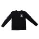 Long Sleeve Brigade T Shirt - Black   