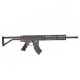 MK-47 Rifle7.62x39 Billet Receiver 16" Barrel  Short Stroke Piston, 12" Quad Rail 3 Prong Flash Hider