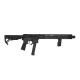 9mm Forged 16" Barrel Mod One Stock 15" M-Lok Rail Oppressor Blast Shield-Cerakote Armor Black