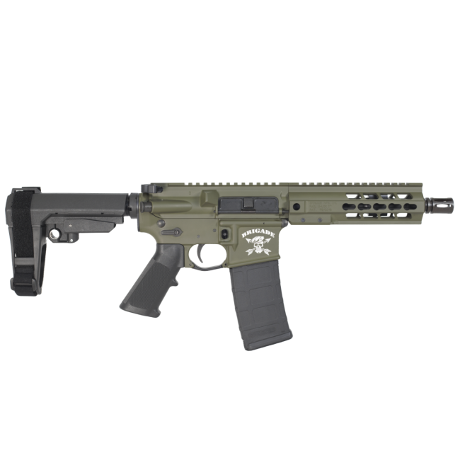 Brigade Manufacturing AR Pistol Forged Receiver 5.56 7.5