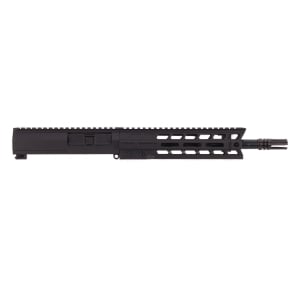 Brigade MFG Makasi Complete upper 10.5 in 5.56 carbine length short stroke piston M-Lok W/ BCG and Charging handle Cerakote Armor BLK