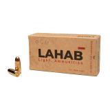 LAHAB - 9mm Luger  - 124 Grain - FMJ - 1000 Rounds Case 